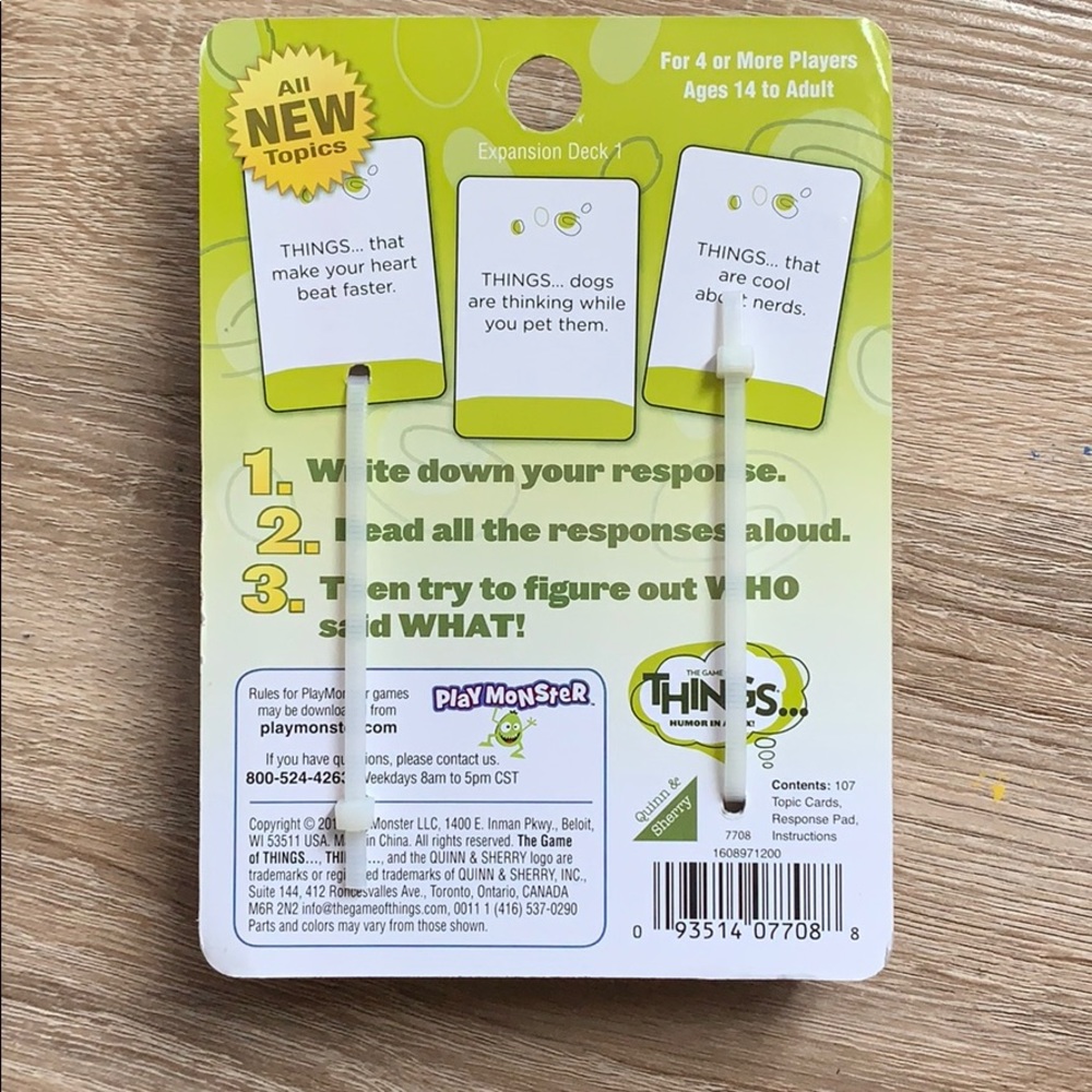 NEW- The Game of Things - Picture 3 of 4